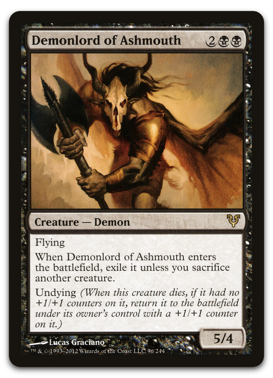 Demonlord of Ashmouth (Avacyn Restored)