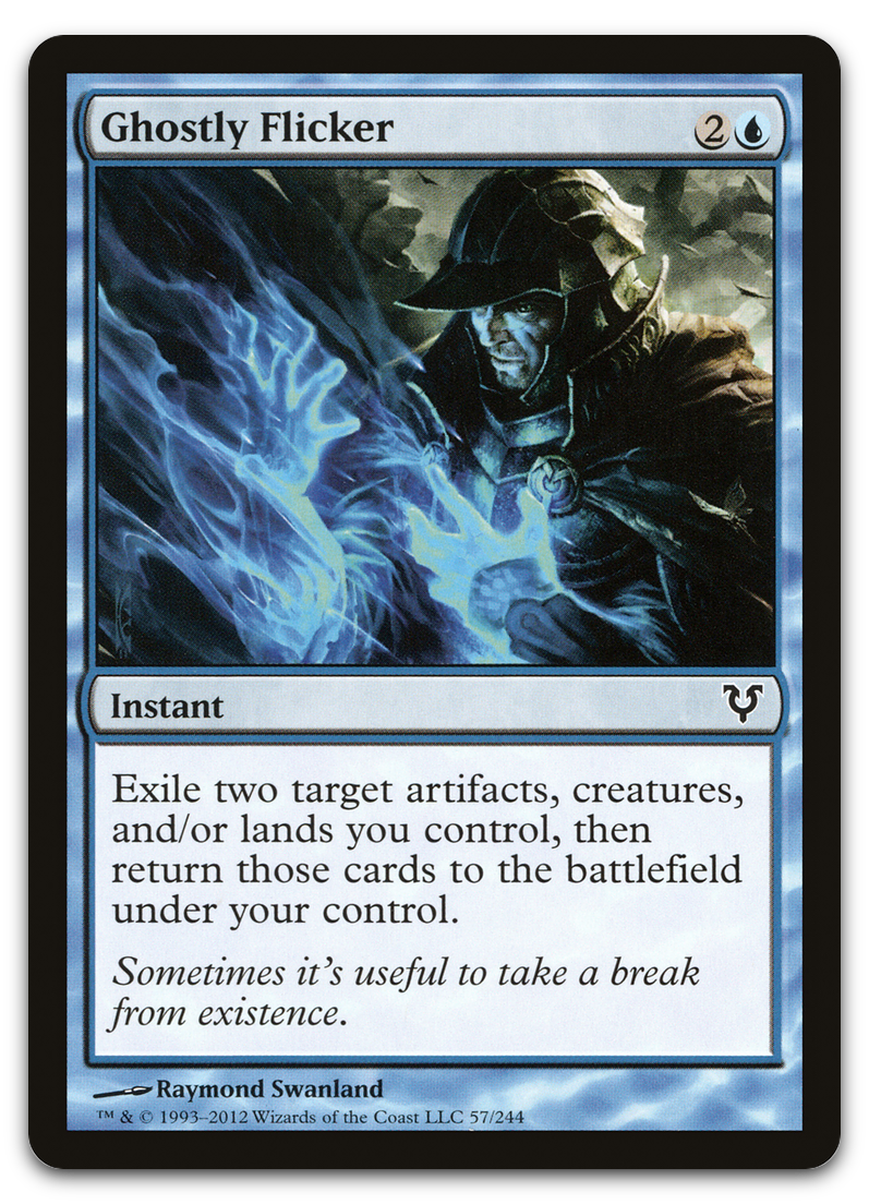 Ghostly Flicker (Avacyn Restored)