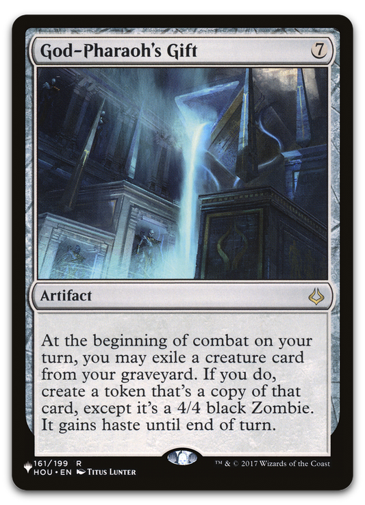 God-Pharaoh's Gift (The List Reprints)