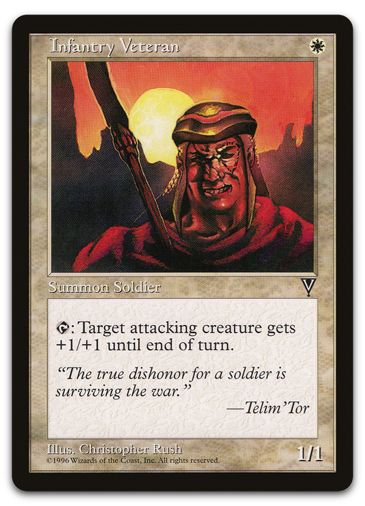 Infantry Veteran (Visions)