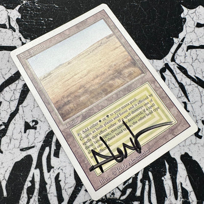 Savannah | Revised Edition (3ED) | Lightly Played | Autographed by Rob Alexander