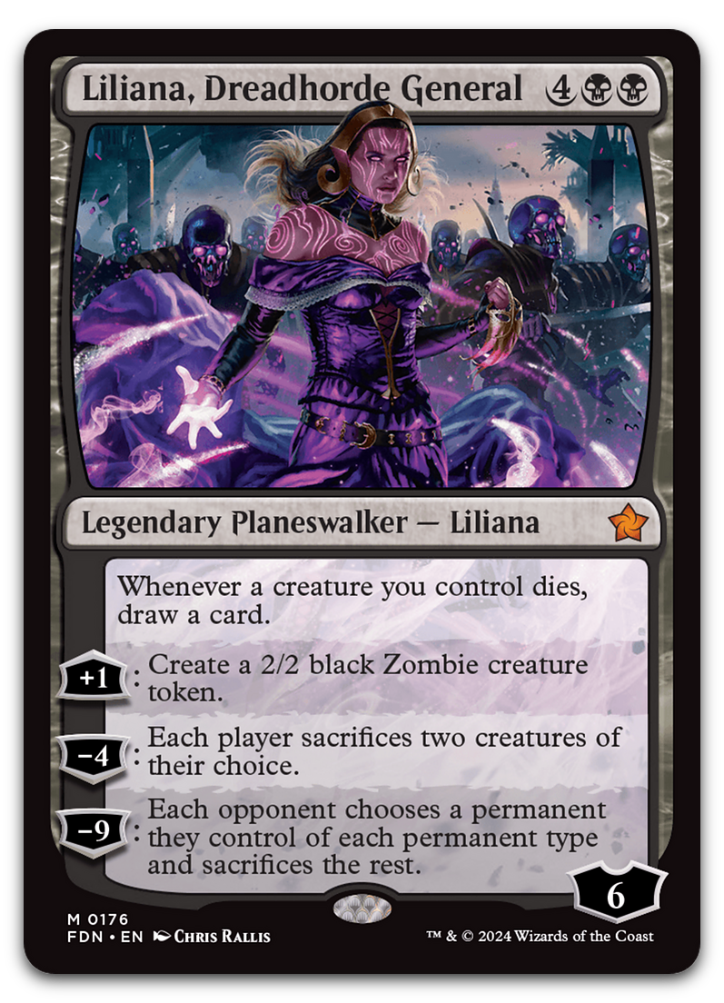 Liliana, Dreadhorde General (Foundations)