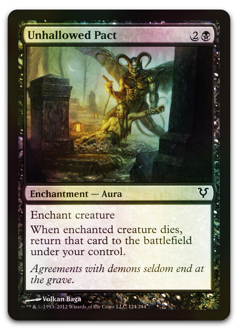 Unhallowed Pact (Avacyn Restored)
