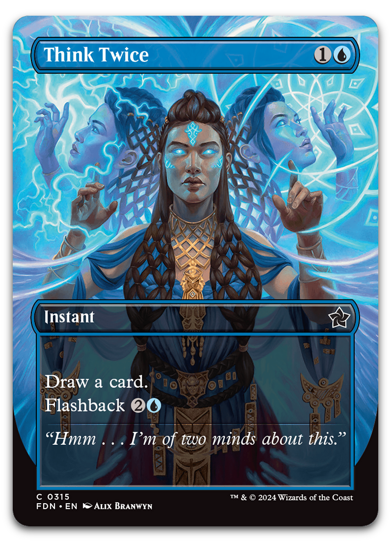 Think Twice (Borderless) (Foundations)