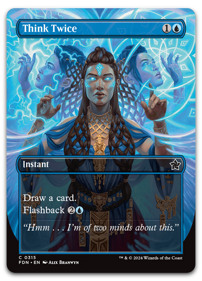 Think Twice (Borderless) (Foundations)