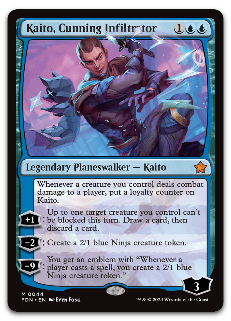 Kaito, Cunning Infiltrator (Foundations)