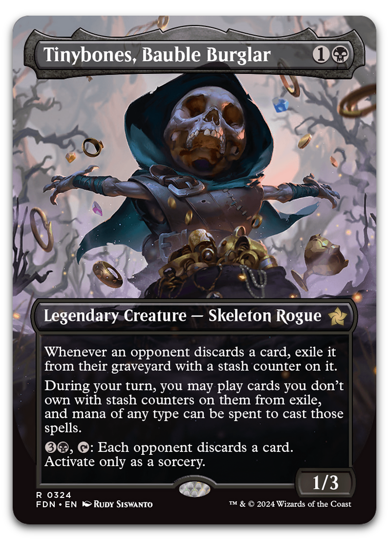 Tinybones, Bauble Burglar (Borderless) (Foundations)
