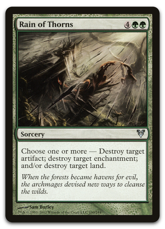 Rain of Thorns (Avacyn Restored)