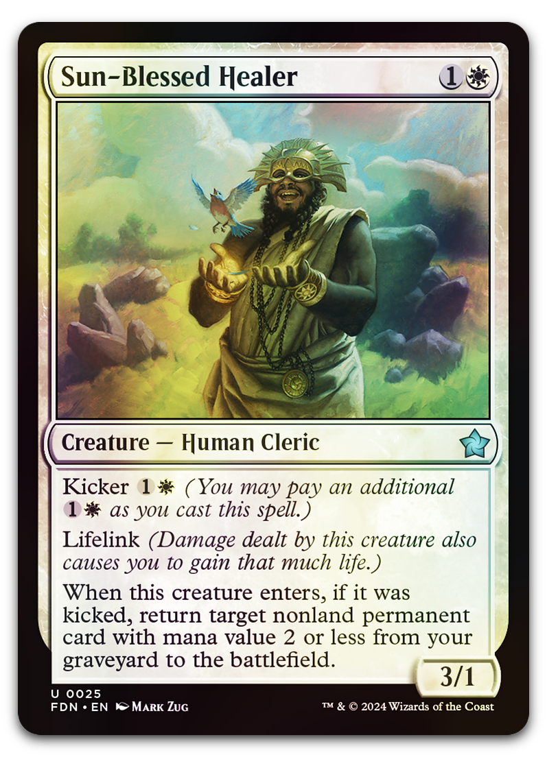 Sun-Blessed Healer (Foundations)