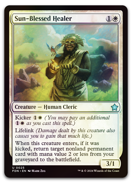 Sun-Blessed Healer (Foundations)