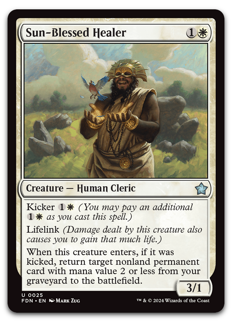 Sun-Blessed Healer (Foundations)
