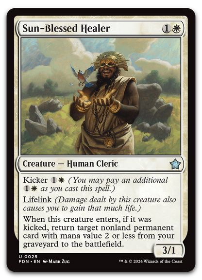 Sun-Blessed Healer (Foundations)