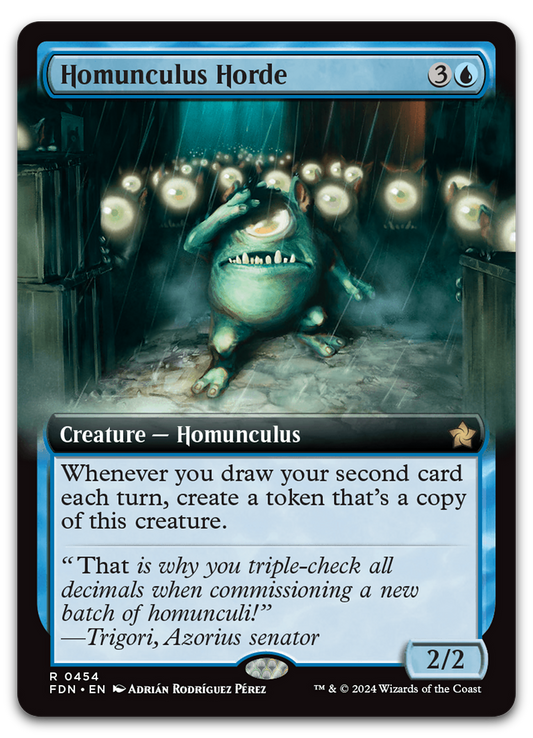 Homunculus Horde (Extended Art) (Foundations)