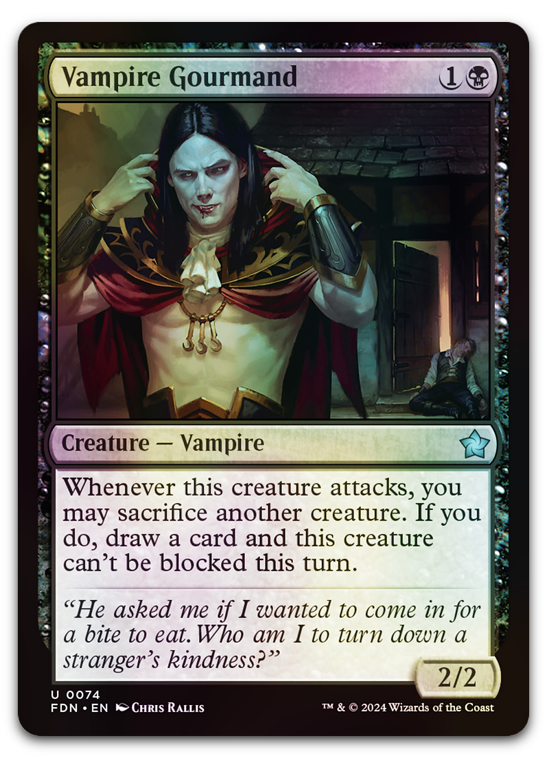 Vampire Gourmand (Foundations)