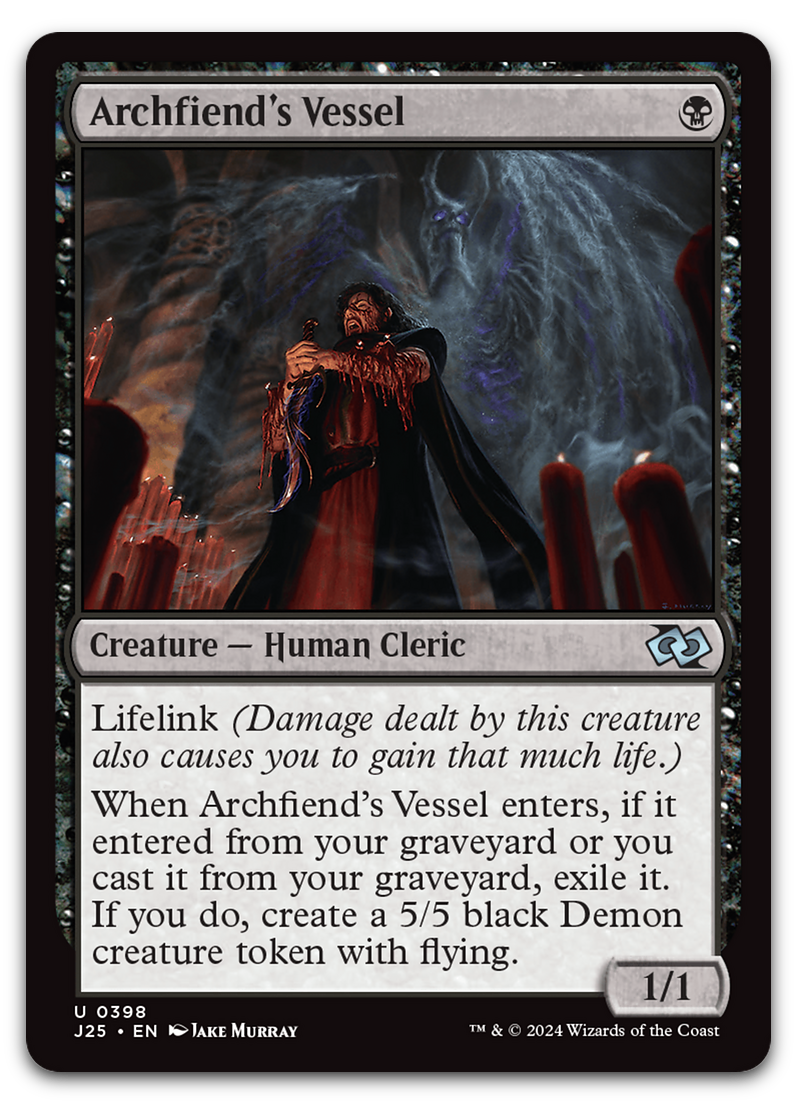 Archfiend's Vessel (Foundations Jumpstart)