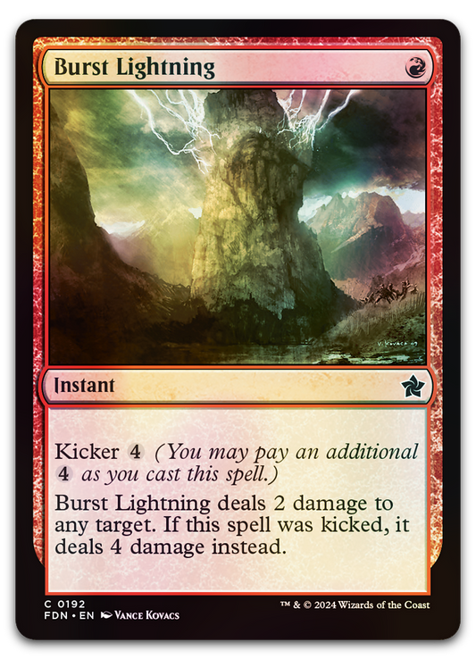Burst Lightning (Foundations)