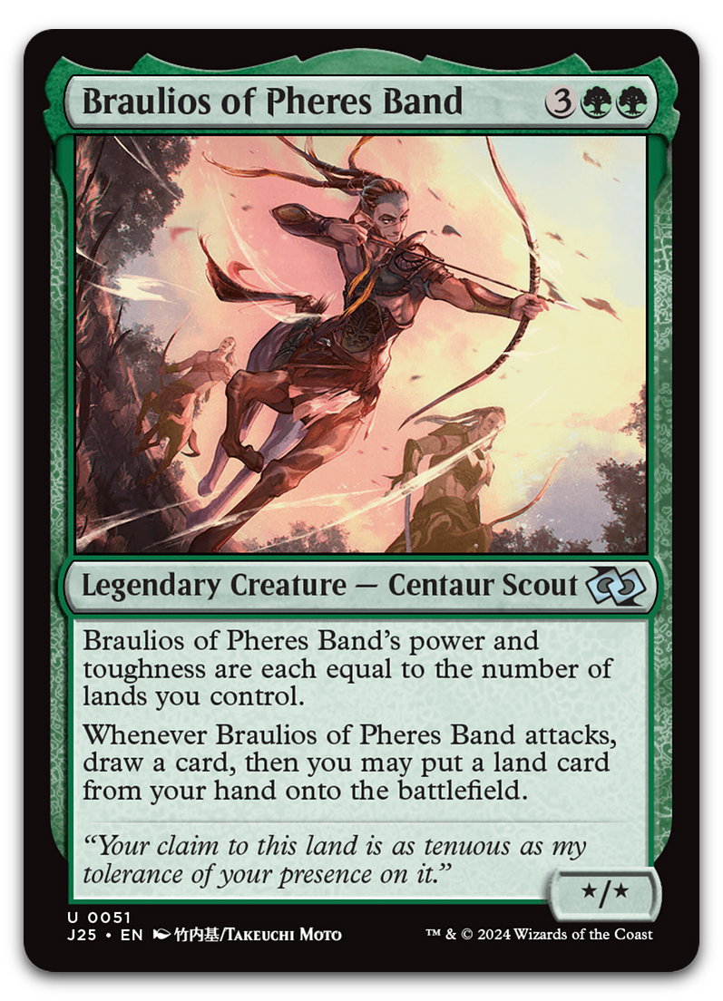 Braulios of Pheres Band (Anime) (Foundations Jumpstart)