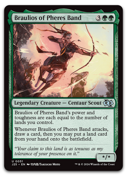 Braulios of Pheres Band (Anime) (Foundations Jumpstart)