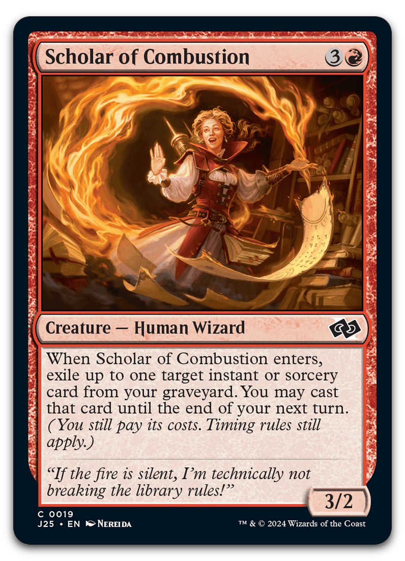 Scholar of Combustion (Foundations Jumpstart)