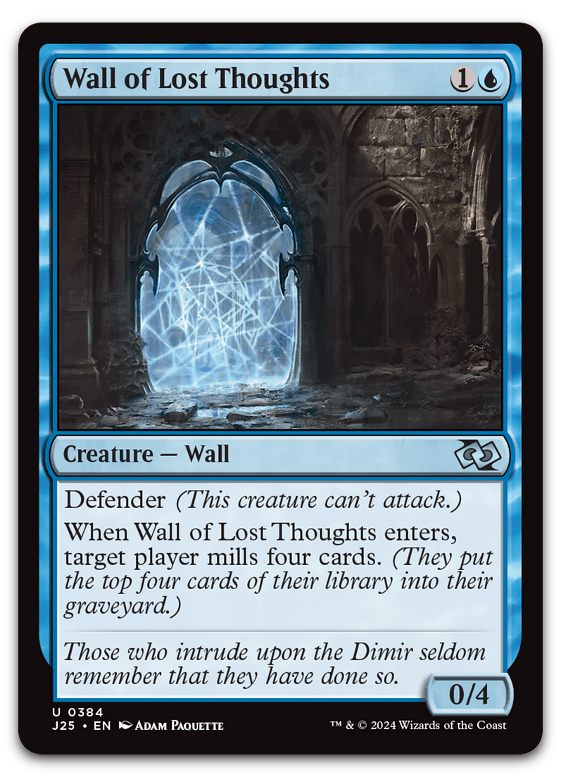Wall of Lost Thoughts (Foundations Jumpstart)