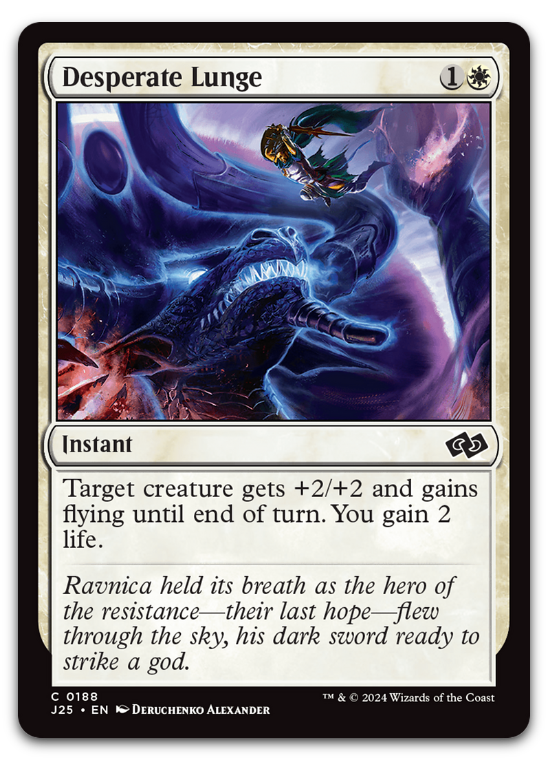 Desperate Lunge (Foundations Jumpstart)