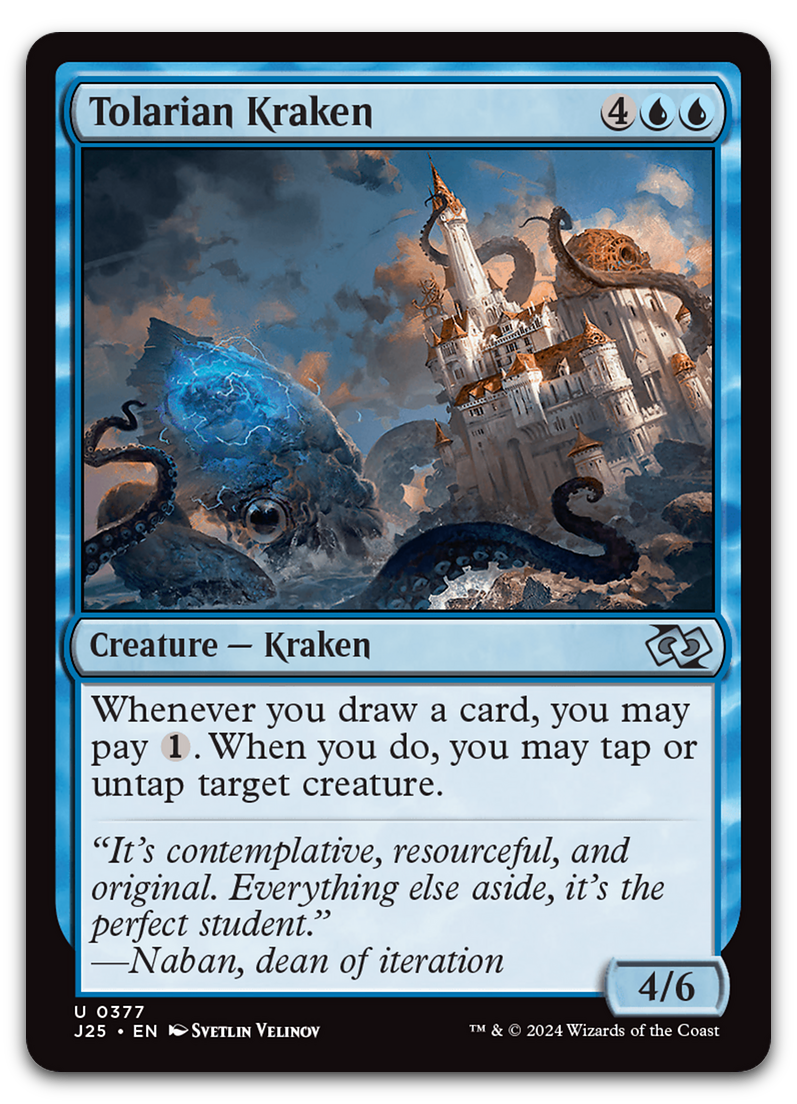 Tolarian Kraken (Foundations Jumpstart)