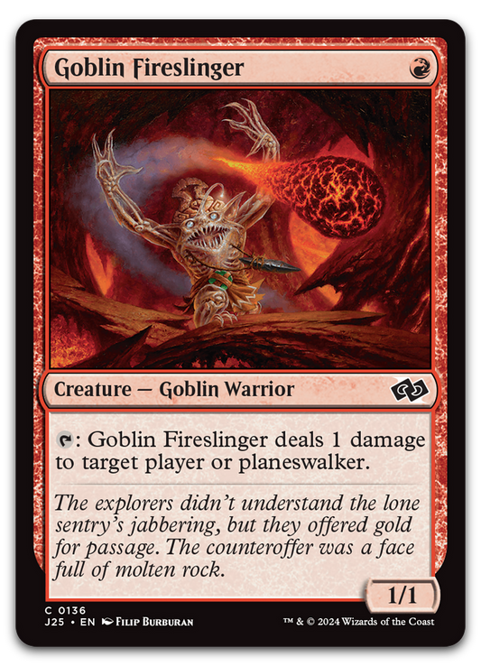 Goblin Fireslinger (Foundations Jumpstart)