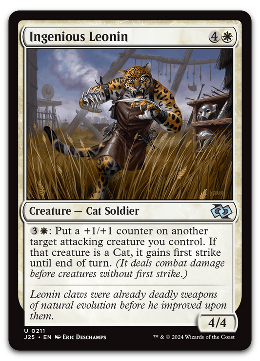 Ingenious Leonin (Foundations Jumpstart)