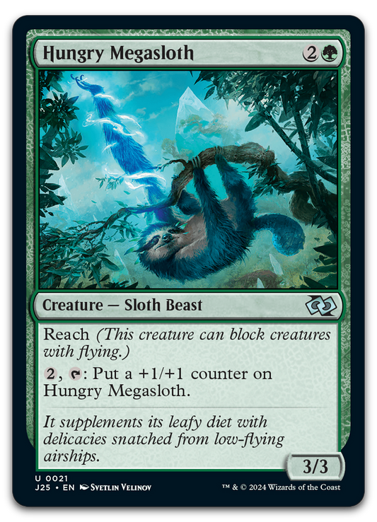 Hungry Megasloth (Foundations Jumpstart)