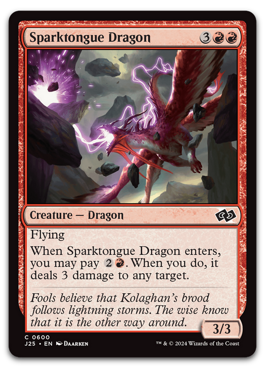 Sparktongue Dragon (Foundations Jumpstart)