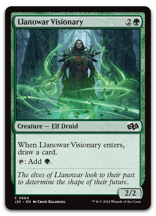 Llanowar Visionary (Foundations Jumpstart)