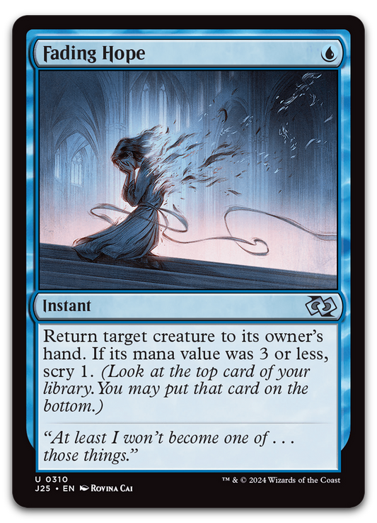 Fading Hope (Foundations Jumpstart)