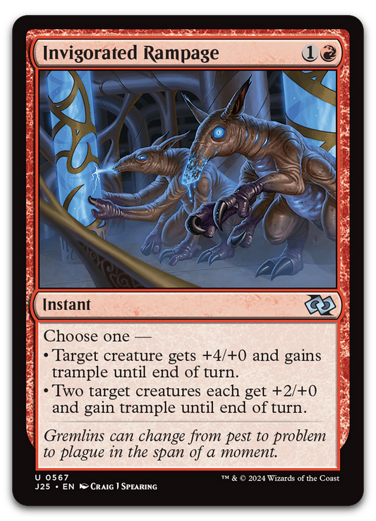 Invigorated Rampage (Foundations Jumpstart)