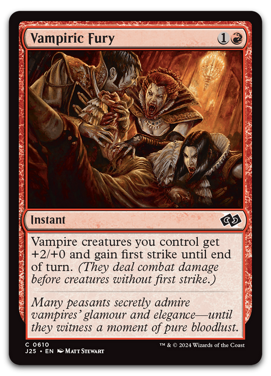 Vampiric Fury (Foundations Jumpstart)