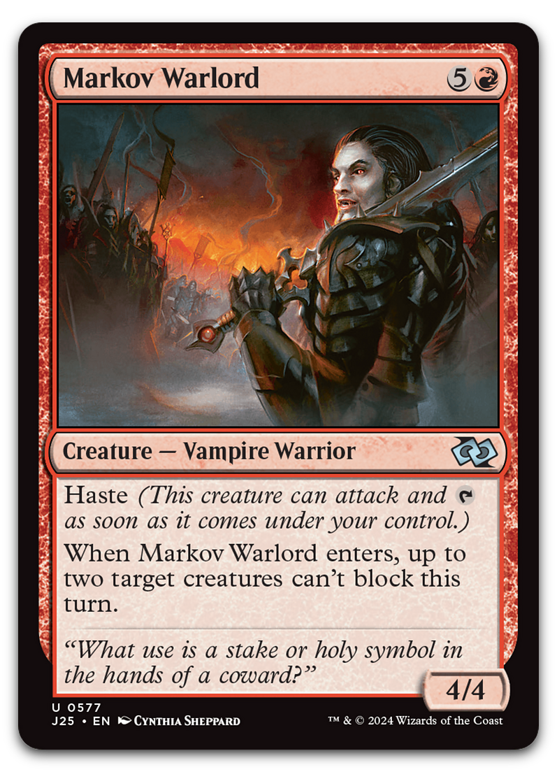 Markov Warlord (Foundations Jumpstart)