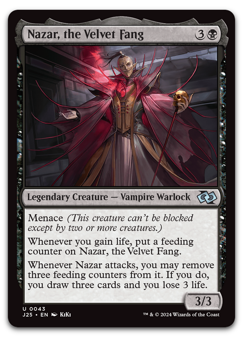 Nazar, the Velvet Fang (Anime) (Foundations Jumpstart)