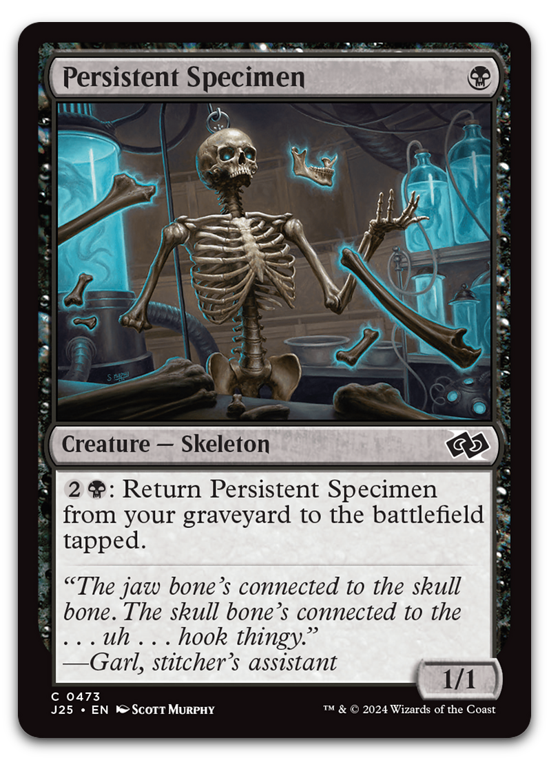 Persistent Specimen (Foundations Jumpstart)