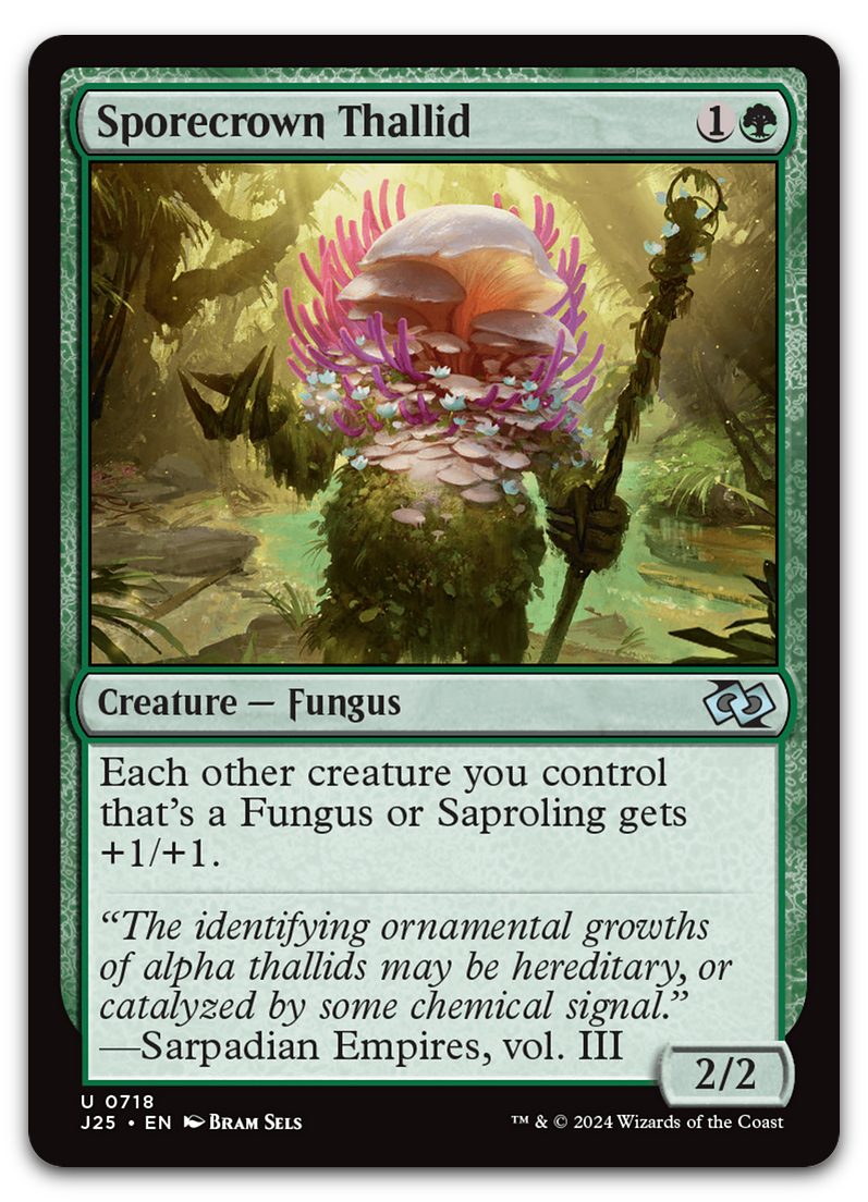 Sporecrown Thallid (Foundations Jumpstart)