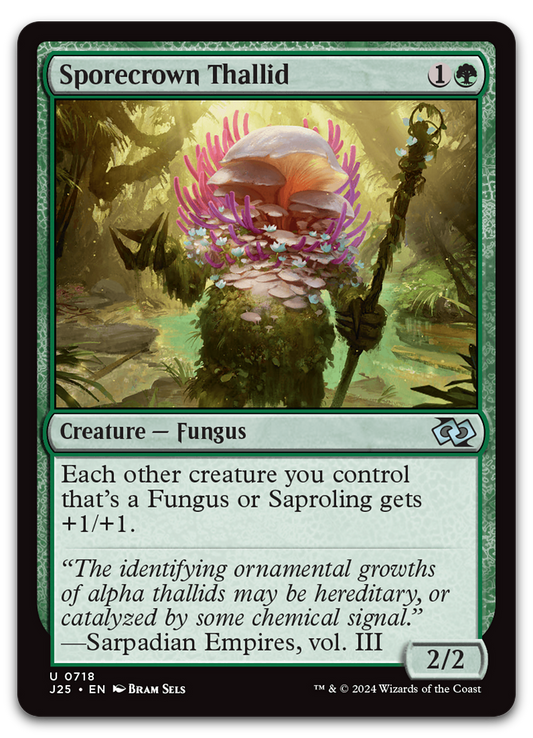 Sporecrown Thallid (Foundations Jumpstart)
