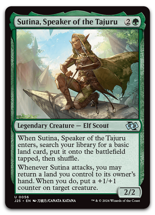 Sutina, Speaker of the Tajuru (Anime) (Foundations Jumpstart)