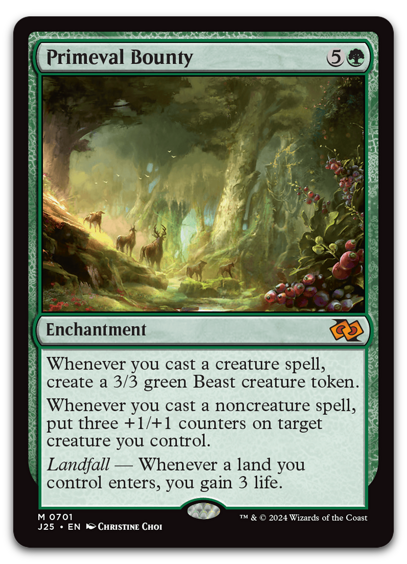 Primeval Bounty (Foundations Jumpstart)