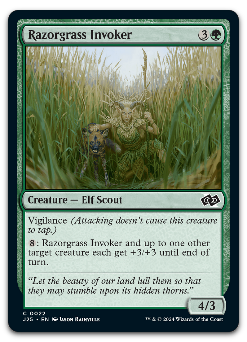 Razorgrass Invoker (Foundations Jumpstart)