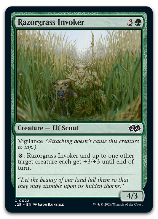 Razorgrass Invoker (Foundations Jumpstart)