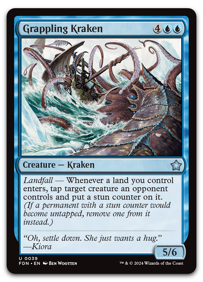 Grappling Kraken (Foundations)