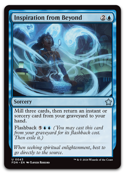 Inspiration from Beyond (Foundations)