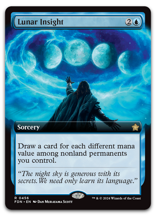 Lunar Insight (Extended Art) (Foundations)