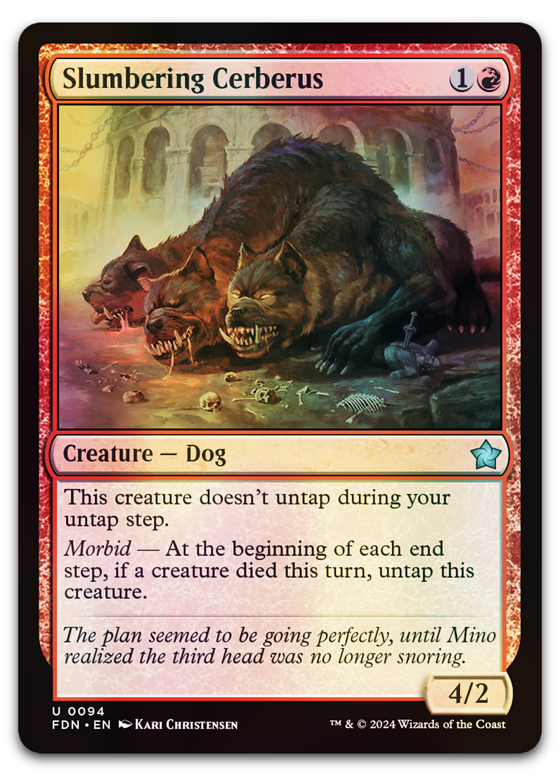 Slumbering Cerberus (Foundations)