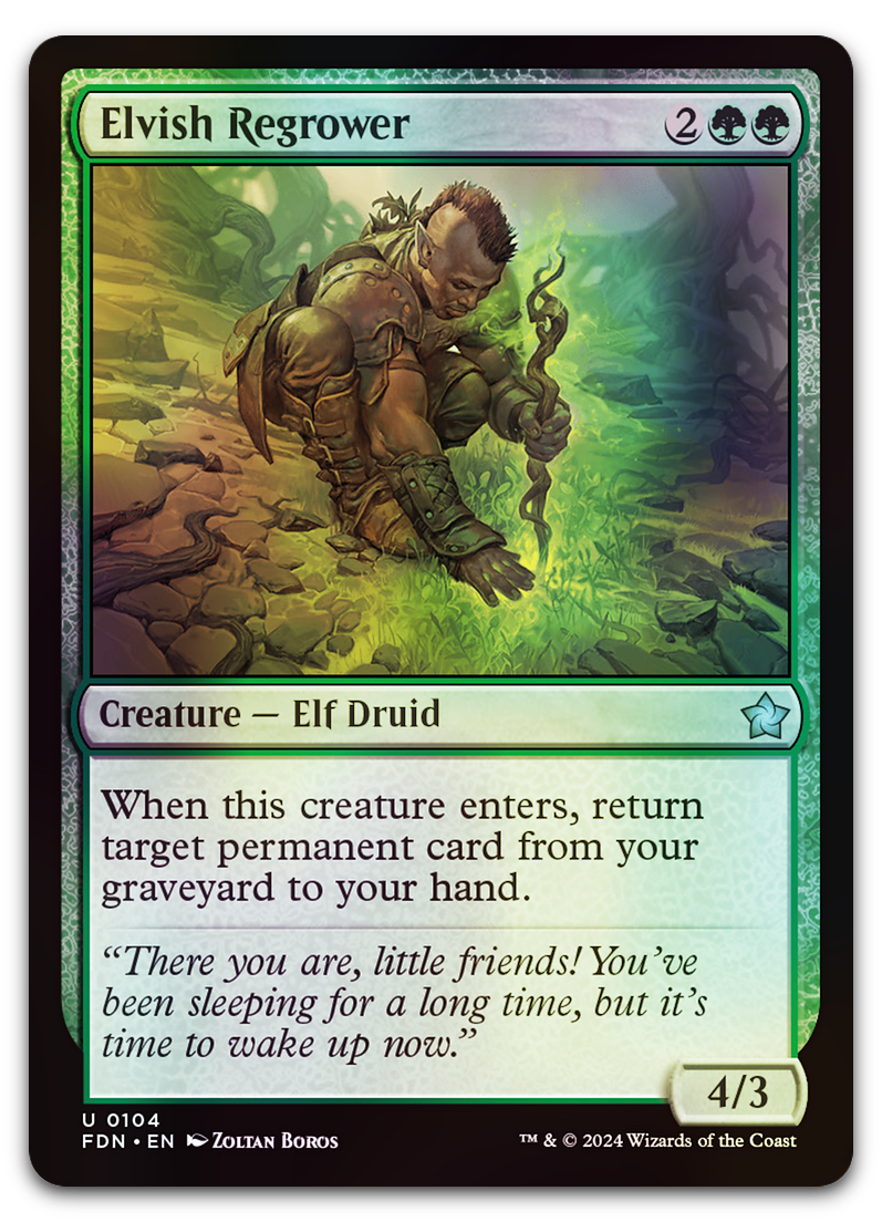 Elvish Regrower (Foundations)
