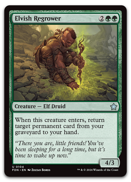 Elvish Regrower (Foundations)