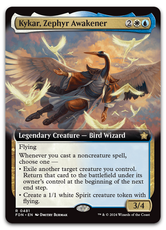 Kykar, Zephyr Awakener (Extended Art) (Foundations)